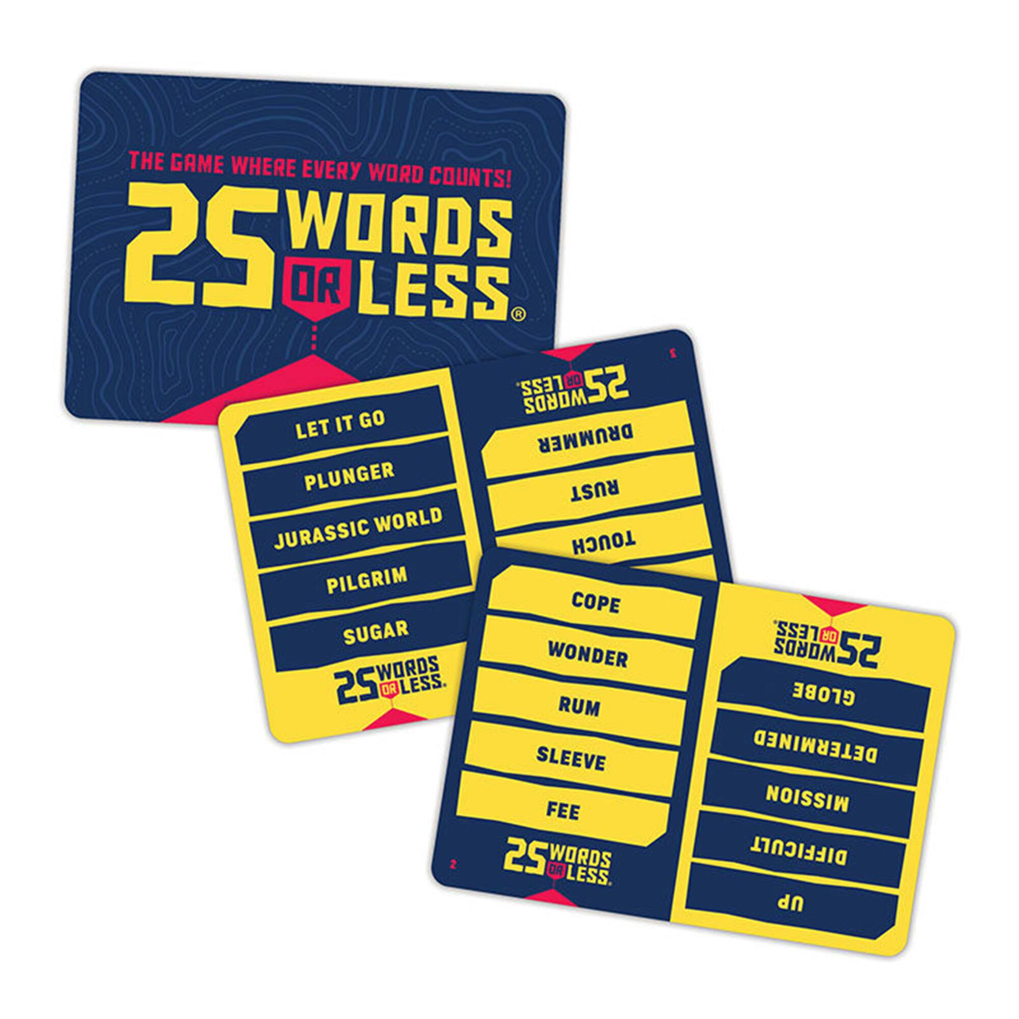 USAopoly 25 Words or Less Board Game
